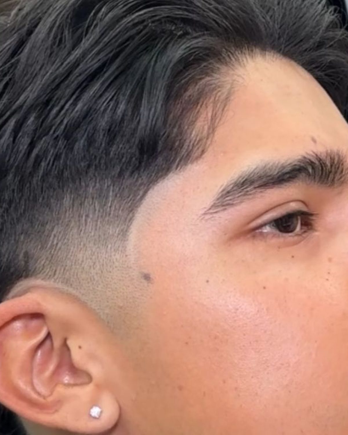 Taper fade with line-up by Rod