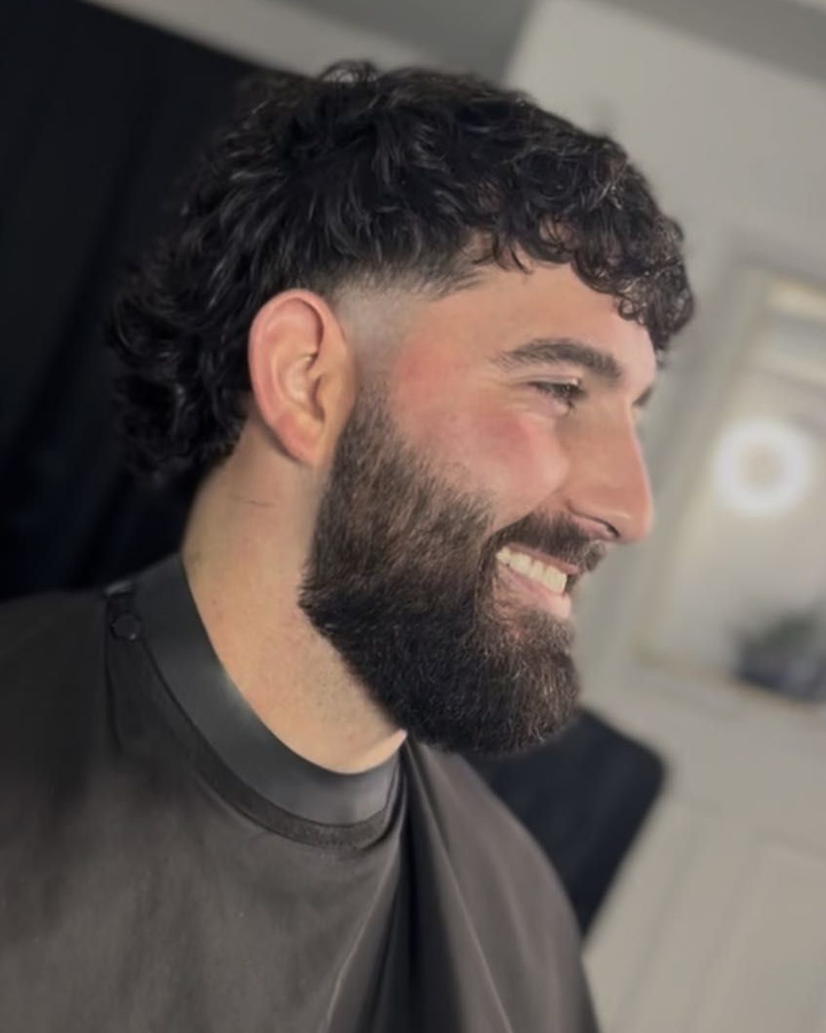 Longer top with beard by Rod
